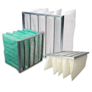 Cleanroom AHU Pocket Air Filter Medium Grade Bag Construction Synthetic Fiber Dust Filter Manufacturer Industries