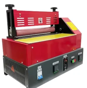 Coating Gluing Machine and Hot Melt Glue Roller Coater for Paper Sanitary Products Boxes and EVA Materials