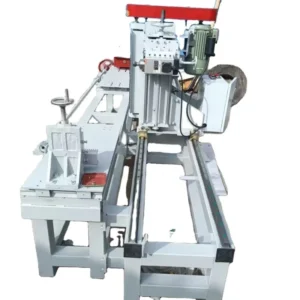 Coffin Jointing and Grooving Machine with Vertical Spindle Spiral Grooving