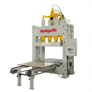 Cold Press Machine 3500kN Pressure 3200x1300mm Working Table for Wooden Doors and Boards