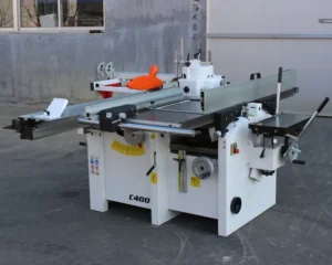 Combination Sliding Table Wood Based Panel Multi Function Vertical Saw Machine with Planer Mortise Thicknesser Shaper C400