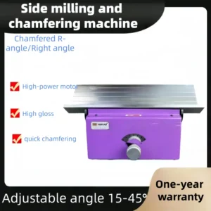 Combined Linear Chamfering Machine Dual Purpose Straight and Curve Edge Chamferer with High Speed Copper Motor