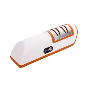 Combines Electric and Manual Sharpening for Straight Edge Serrated Kitchen Knives Electric Knife Sharpener