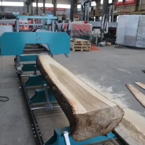 Compact Portable Sawmill with Hydraulic System for Wood Cutting High Precision Portable Wood Saw Machine