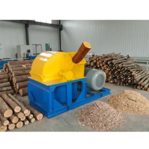 Compact Wood Disc Chipper Machine Stable Operation Wood Log Branch Crushing Equipment for Feed Factory