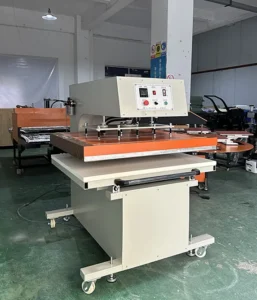 Cost Effective 100*120cm Pneumatic Single Station Heat Press for T Shirt Printing
