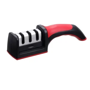 Creative 3 in 1 Manual Sharpener for Various Knife Stainless Steel Knife Sharpener with Handle Dull Knives Sharpening Tools