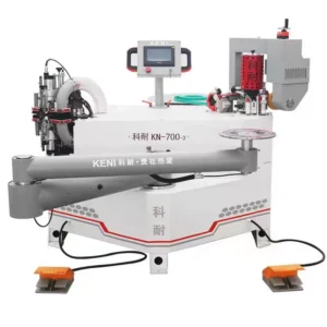 Curve Edge Banding Machine Automatic Wood 700 3 Curve Edge Banding Machine PVC Furniture Gluing Plywood Woodworking