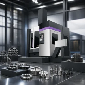 Custom Industrial Grade Fully Enclosed Metal Cutting and Boring Machine with CE for Vertical CNC Lathe