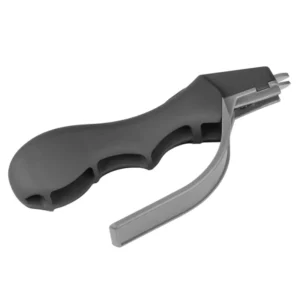 Custom Outdoor Knife Sharpener Tungsten Steel Hatchet Axe Pocket Knife Sharpener with TPR Rubber Handle