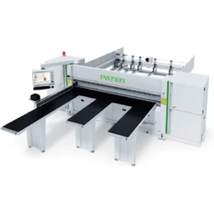 Customizable High Productivity CNC Panel Saw Engine Bearing 15KW Power Automatic Wood Sheet Cutting Machinery for Door Furniture