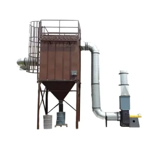Customizable Pulse Bag Type Dust Collector with Central Dust Removal for Woodworking Applications