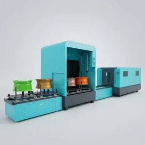 Customized Automatic Automobile Wheel Coating Production Line Steel Spraying Assembly