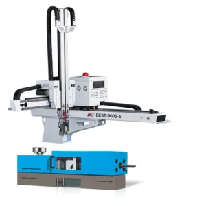 Customized High Precision 5 Axis Servo Motor Double Arm 80T 220T Plastic Injection Molding Machine Robot Arm