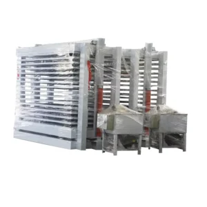Customized Size 15 or 20 Layers Plywood Core Veneer Drying Machine Hot Press Veneer Dryer