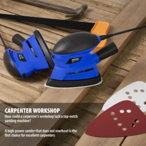 DIY Multifunctional Wood Polishing Electric Sander Machine with Variable Speed 12000 RPM 200W