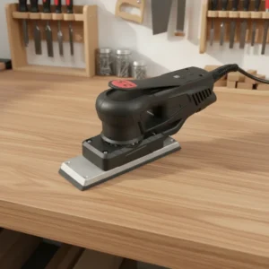 DIY Sheet Sander 350W 70x197mm 10000rpm Variable Speed Electric Sander Hook Loop Attachment Dust Box Wood Polishing