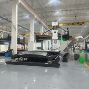 DVF6052 CNC Double Column Machining Center with 5 Axis Milling Head