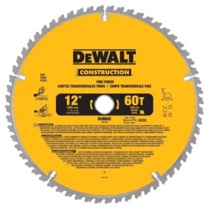 DW3126/DW3128 12″ Wood Circular Saw Blade 60T/80T 305×25.4mm for Miter Saw