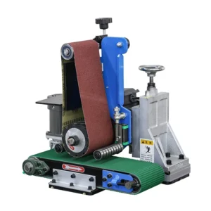 Desktop Dual Station Flat Polishing and Wire Drawing Machine Metal Plate Deburring Rust Removal Wire Drawing Machine