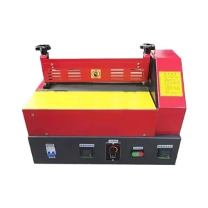 Desktop Hot Melt Gluing Machine Roller Coater for Coating Paper Sanitary Products Box EVA Wood Packaging Pump