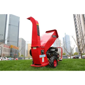 Diesel Four-stroke Wood Chipper Weeds Crop Straw Chopper Hand-push Gasoline Fruit Tree Garden Horizontal Straw Crusher