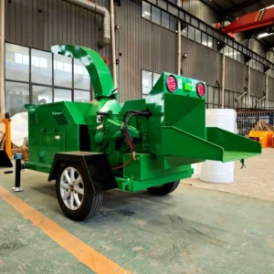 Diesel Hydraulic Driven High Performance Small Wood Crusher Wood Chipper For Municipal Wood Processing