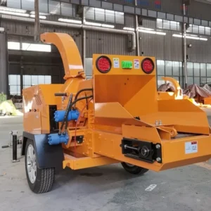 Diesel Wood Chipper Garden Farm Wood Chipper Machines Mobile Portable Industrial Shredder Wood Chipper