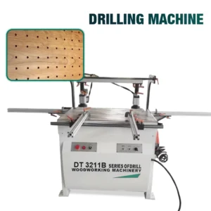 Direct Factory DT3211B Woodworking Drilling Machine Wood Office Furniture Precision Single Row Drill