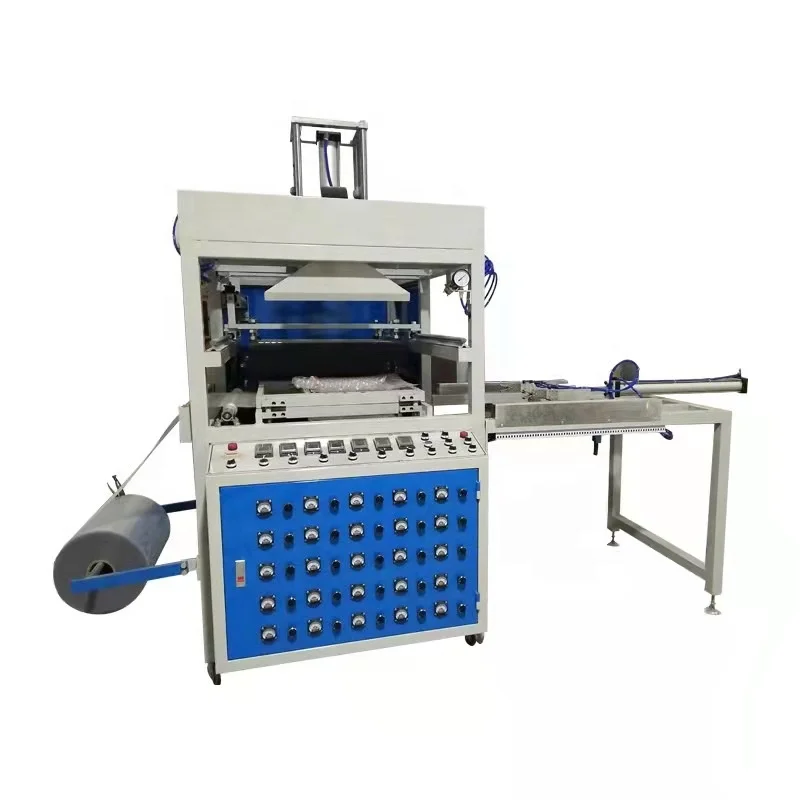 Direct Manufacturer Semi Automatic Blister Vacuum Forming Machine with Pump for Blister Tray Making