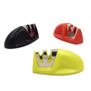 Disposable Eco Friendly Mini Diamond Handheld Multi Grit Kitchen Stainless Steel Knife Sharpener