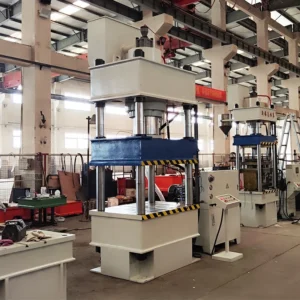 Double Acting Four Columns Hydraulic Heat Press Machine