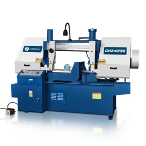 Double Column Band Saw Machine GHZ4228 GHZ4230 Band Saws Industrial Metal Cut off Power Saws
