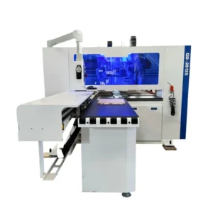 Double Drilling Head 6 Sided CNC Drilling Machine for Panel Furniture Cabinet Door Making Woodworking CNC 6 Sided Boring Machine