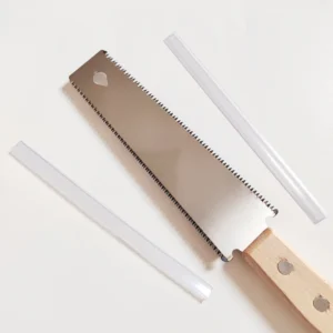 Double Edged Saw Cross Cut Rip Cut Japanese Style Hand Saw Pull Saw for Flexible Woodworking Cutting Hard Wood and Soft Wood