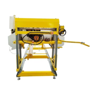 Double End Tenoning Saw for High Volume Production 5HP Dual Blade Precision Cutting for Efficient Wood Joinery