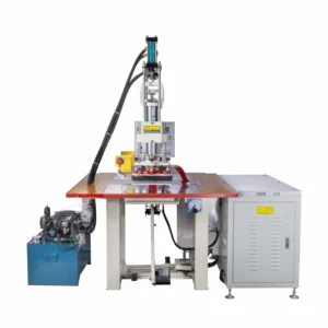 Double Head Hydraulic High Frequency Welder Special Equipment For Leather Embossing
