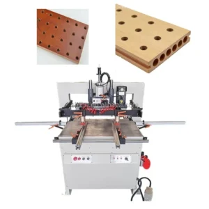 Double Line Vertical Horizontal Multiple Spindles Multiple Bit Boring and Drilling Machine for Cabinet Door