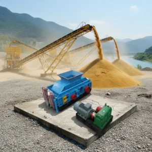Double Roller Crusher for 200 Kinds of Hard Materials with Rich Application Cases and Stable Performance