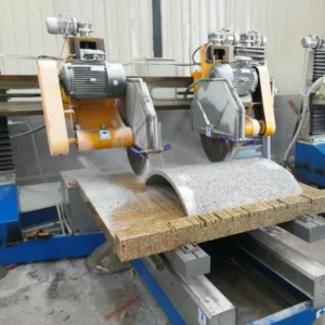 Double Slice Edge Cutter High Precision for Column Slab Chamfering & Trimming