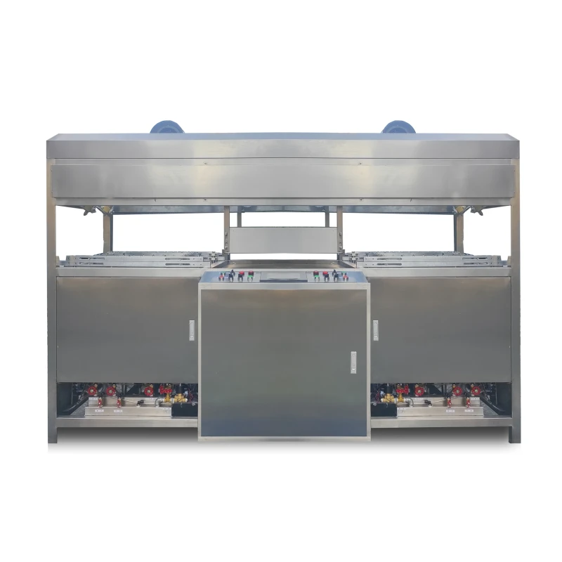 Double-Station Blister Vacuum Thermoforming Machine for Plastic Tray