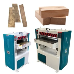 Double Surface Planer Machine Thickness Planer Heavy Duty Thicknesser Electric Wood Planing Machine Woodworking