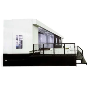 Double Table Automatic Single Spindle Heavy Duty CNC Machine Center TSHD 1250D BT50 Horizontal Mitsubishi New for Metal