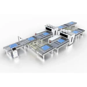 Dual Machine CNC Six Sided Drilling Line