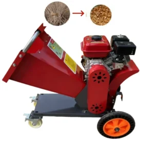 Durable High Power Farm Gasoline Powered Wood Crusher & Wood Chipper for Small Logs
