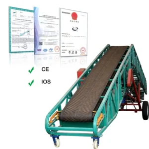 Durable Industrial Mining Belt Conveyor for Transporting Gold Ore Silver Ore Quartz and Crushed Stone in Mining Production Lines