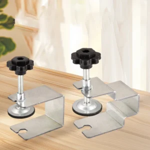 Durable Metric Stainless Steel Silver Polished Surface Industrial Use Woodworking Drawer Clamps Adjustable