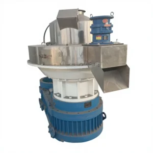 Durable Ring Die Biomass Pellet Machine 110kw Motor 380V High Output 8 9mm Pellet Diameter Wood Fuel Processing System