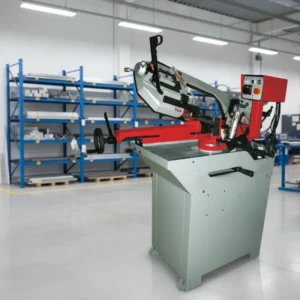 Durable in Use Manual Band Saw Machine Easy to Operate 1.1kW High Precision CE Certified for Cutting Metals