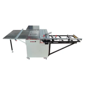 Dust Free Folding Table Saw for 45/90 Degree Cutting Plate or Board Small Woodworking Sliding Table Saw